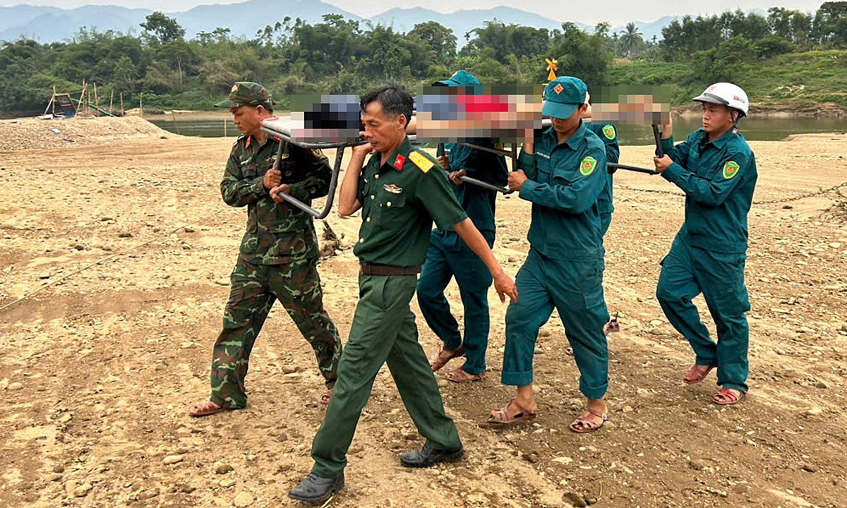 Two grade 9 male students drown in Tranh River