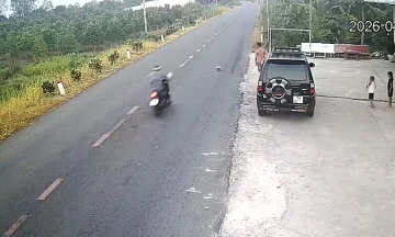 Who is responsible when a boy's football game leads to a motorcyclist's death?