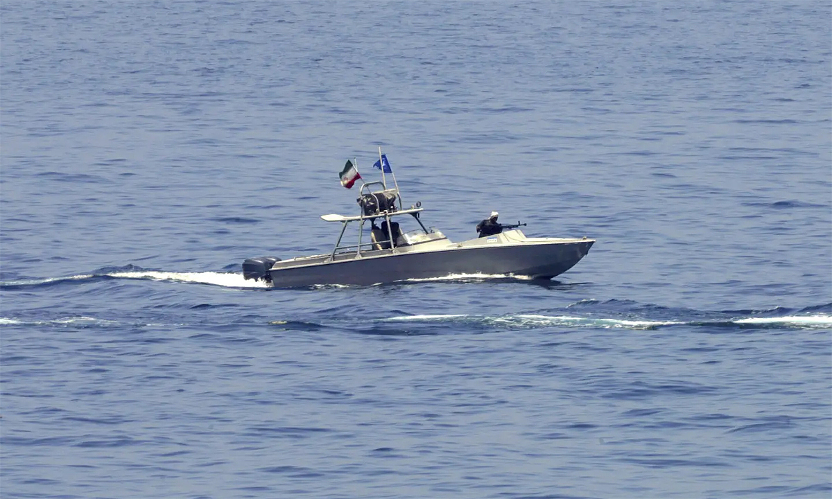 Iran 'lays more mines' in the strait of hormuz