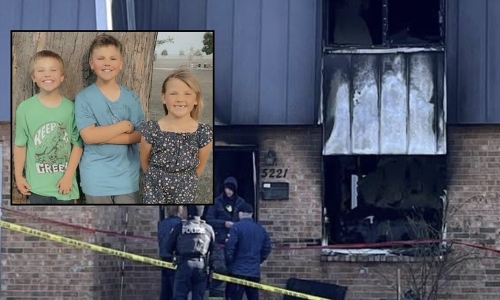 Father prosecuted after fleeing fire, three children perish