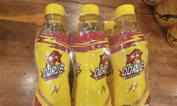 Producing counterfeit energy drinks, sold near school gates