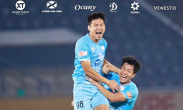 Becamex TP HCM 1-1 Nam Dinh