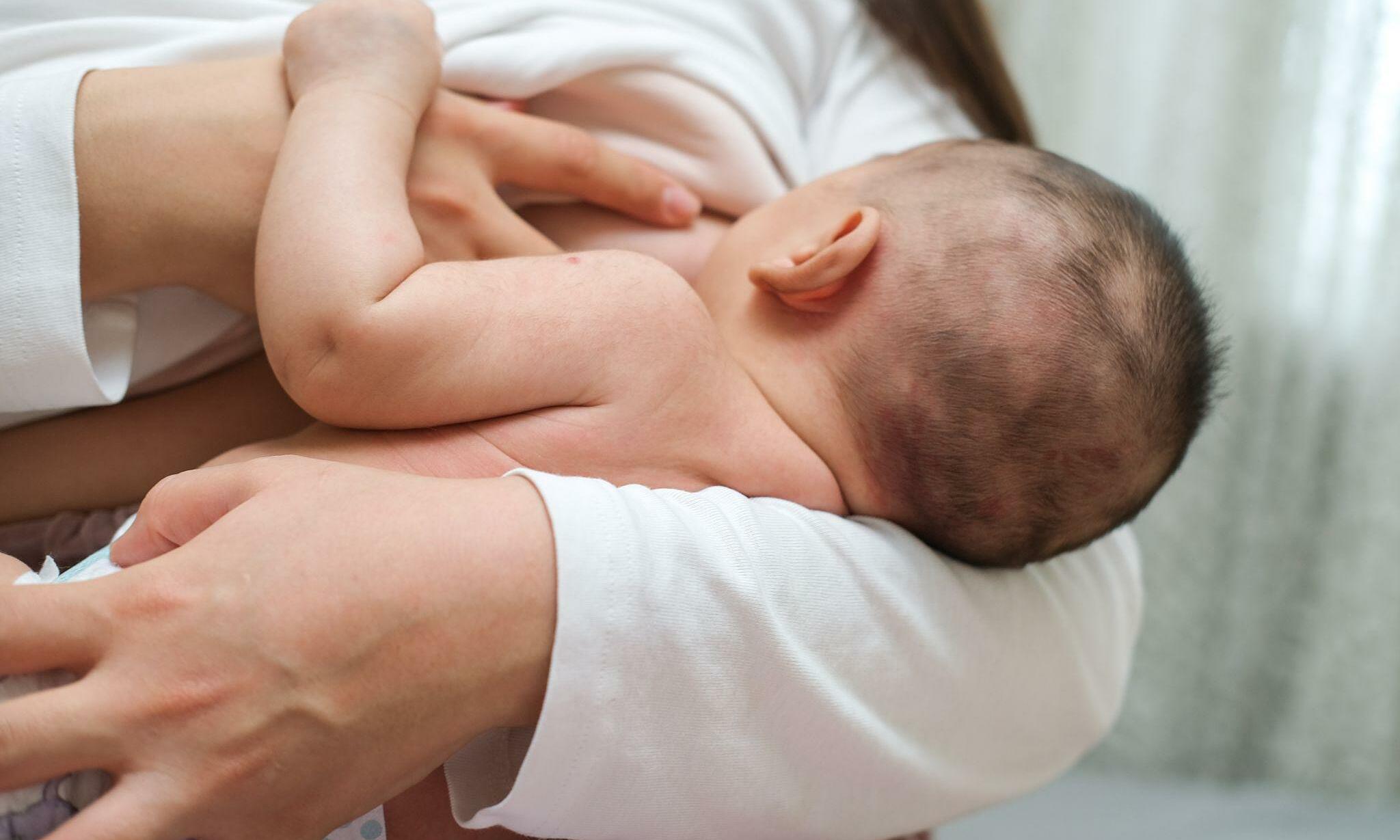 How to prevent milk aspiration in infants?