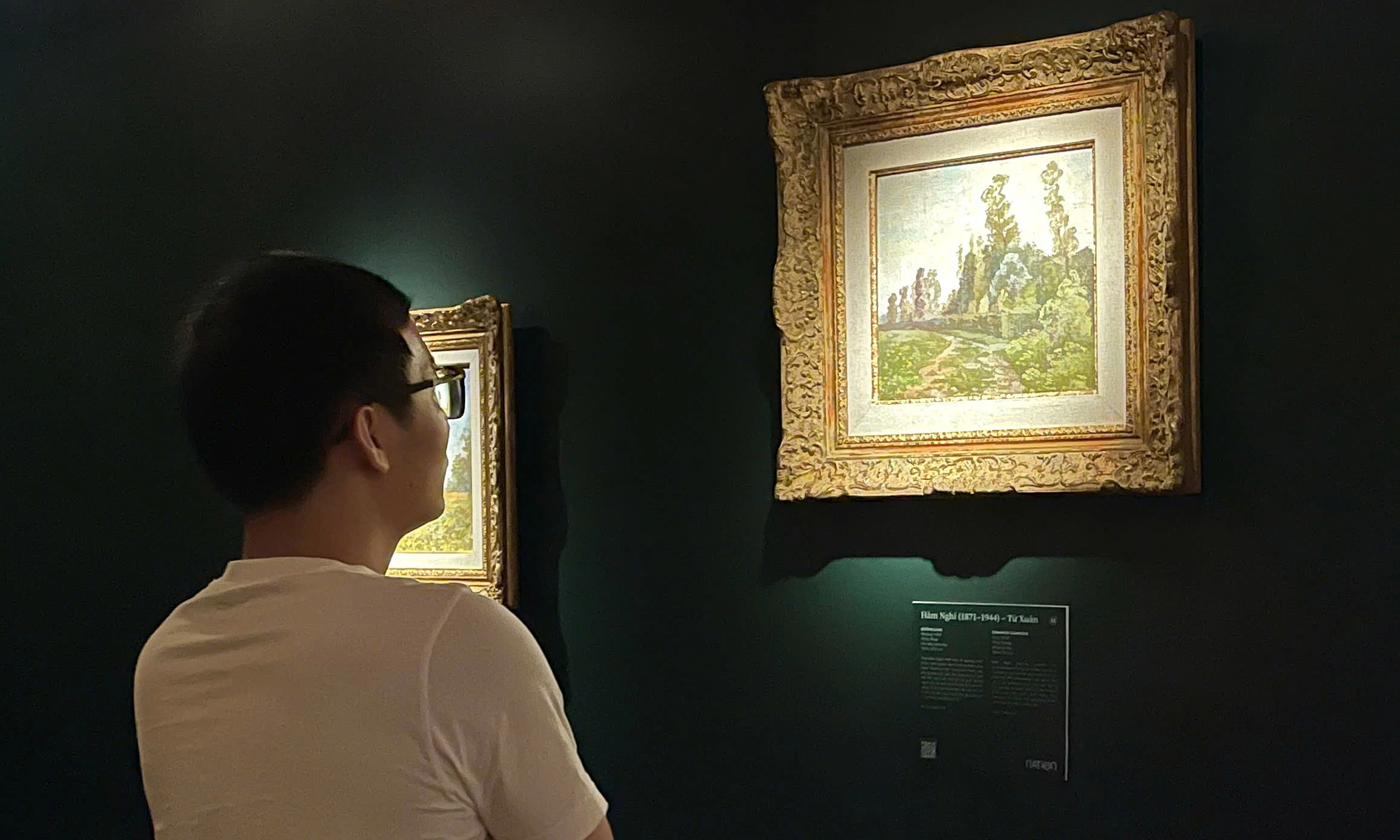 20 paintings by Emperor Ham Nghi displayed for the first time in Hanoi