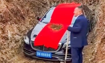 Family forced to exhume Mercedes buried with deceased