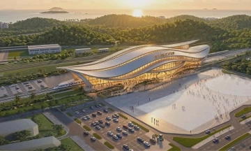 A 6,200 ha mega-city next to Vietnam's first high-speed rail station