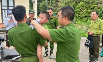 3-year-old boy found after overnight search in Thai Nguyen
