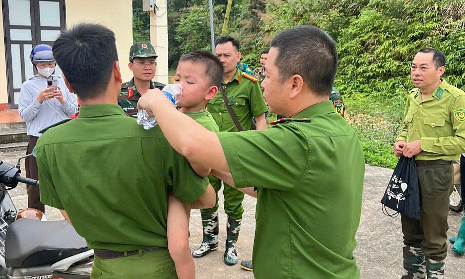 3-year-old boy found after overnight search in Thai Nguyen