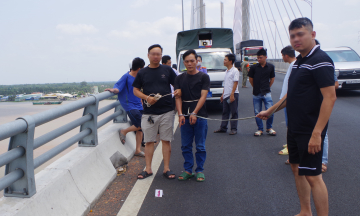 Brazen robber on Rach Mieu 2 bridge arrested