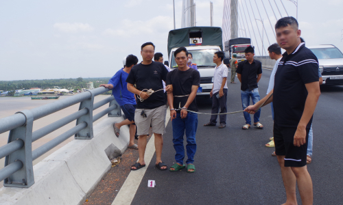 Brazen robber on Rach Mieu 2 bridge arrested