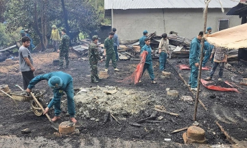 House fire in Lai Chau claims three children's lives