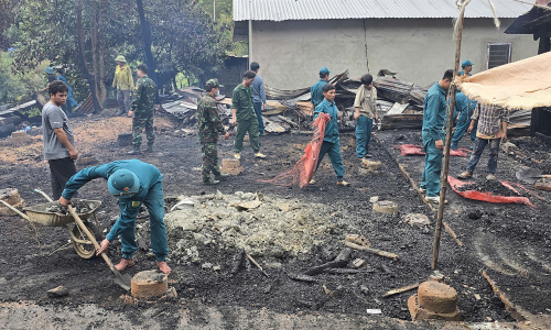House fire in Lai Chau claims three children's lives