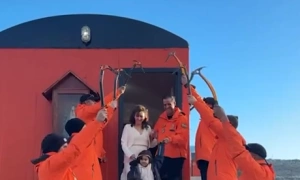 A wedding in the coldest place in the world