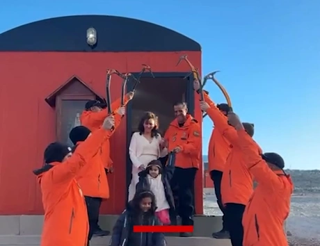 A wedding in the coldest place in the world