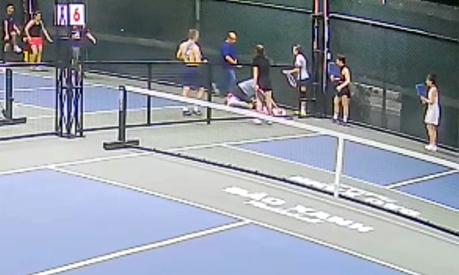 Five minutes save man in cardiac arrest on pickleball court