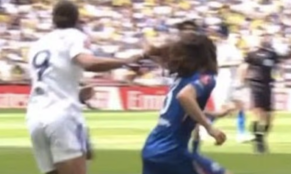 Leeds striker avoids red card for pulling Cucurella's hair in FA Cup semi-final