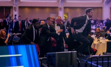 Moments of chaos during shooting at event attended by Trump