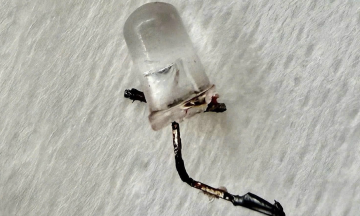 Doctors meticulously remove LED bulb from girl's lung