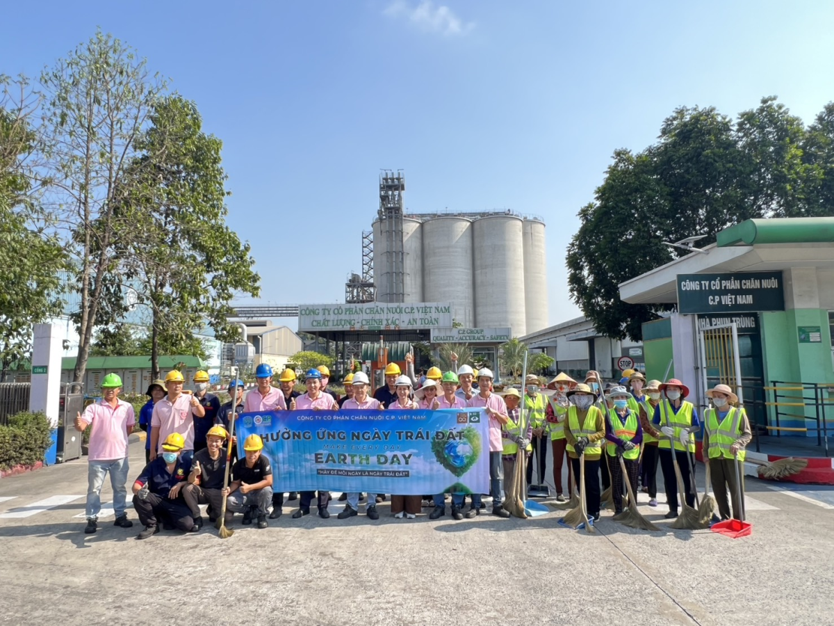 C.P. Vietnam organizes earth day response activities