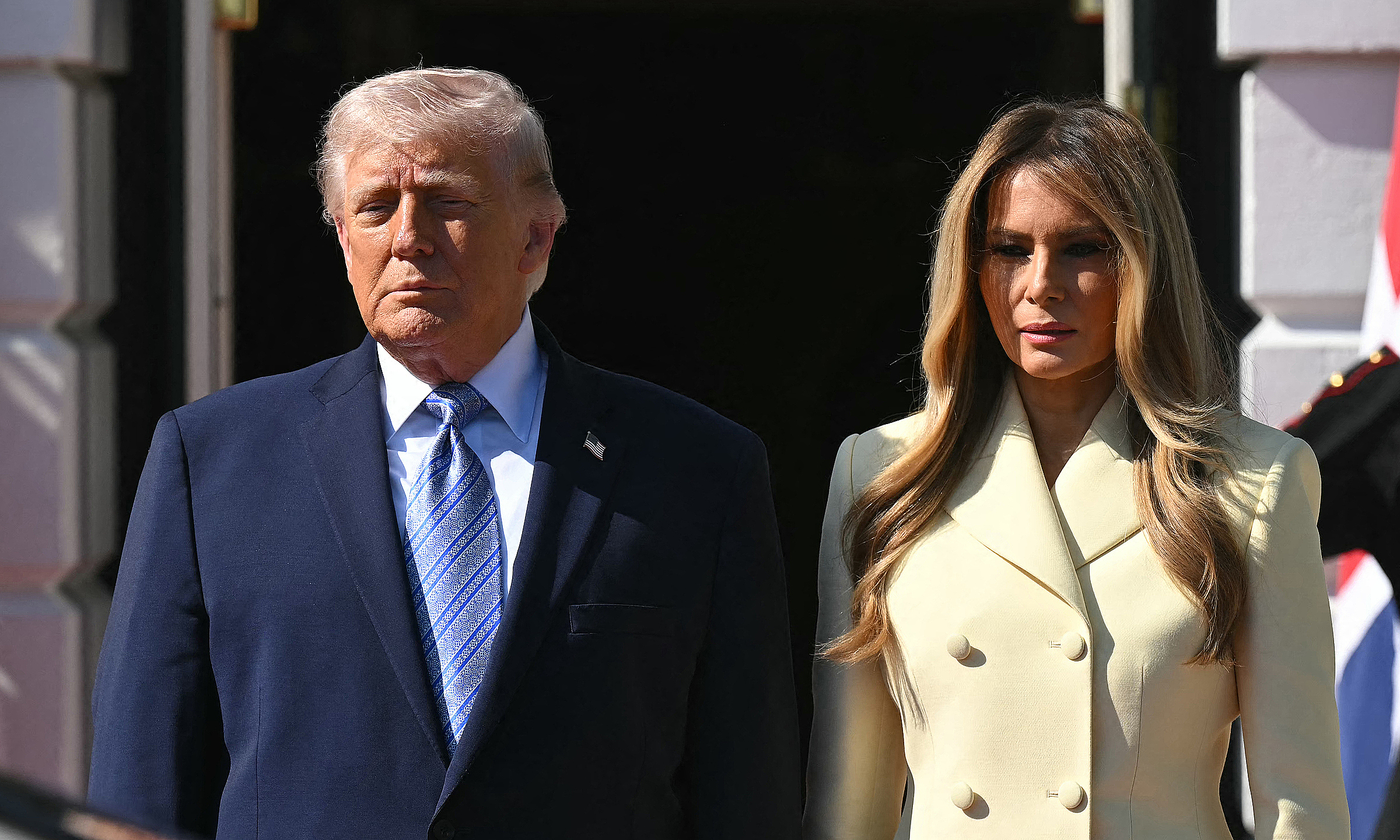 Trump couple expresses outrage over Jimmy Kimmel's 'widowed' joke