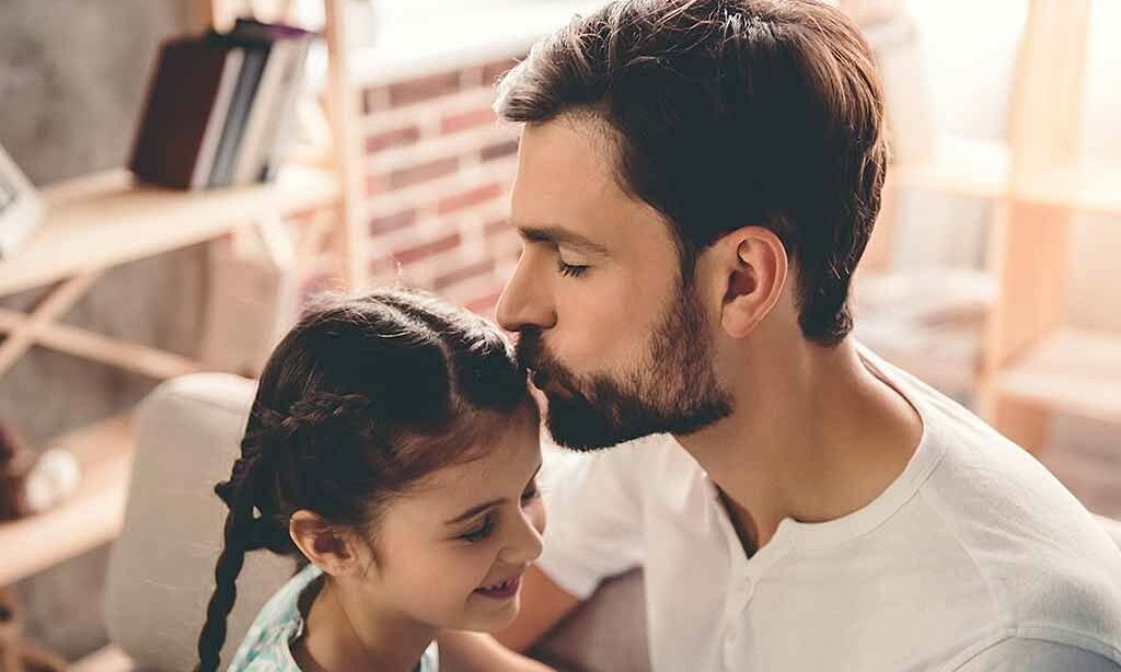 The pain of a father after divorce