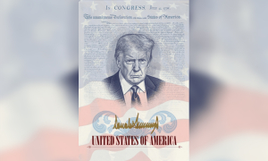 US to issue passports featuring Trump's image