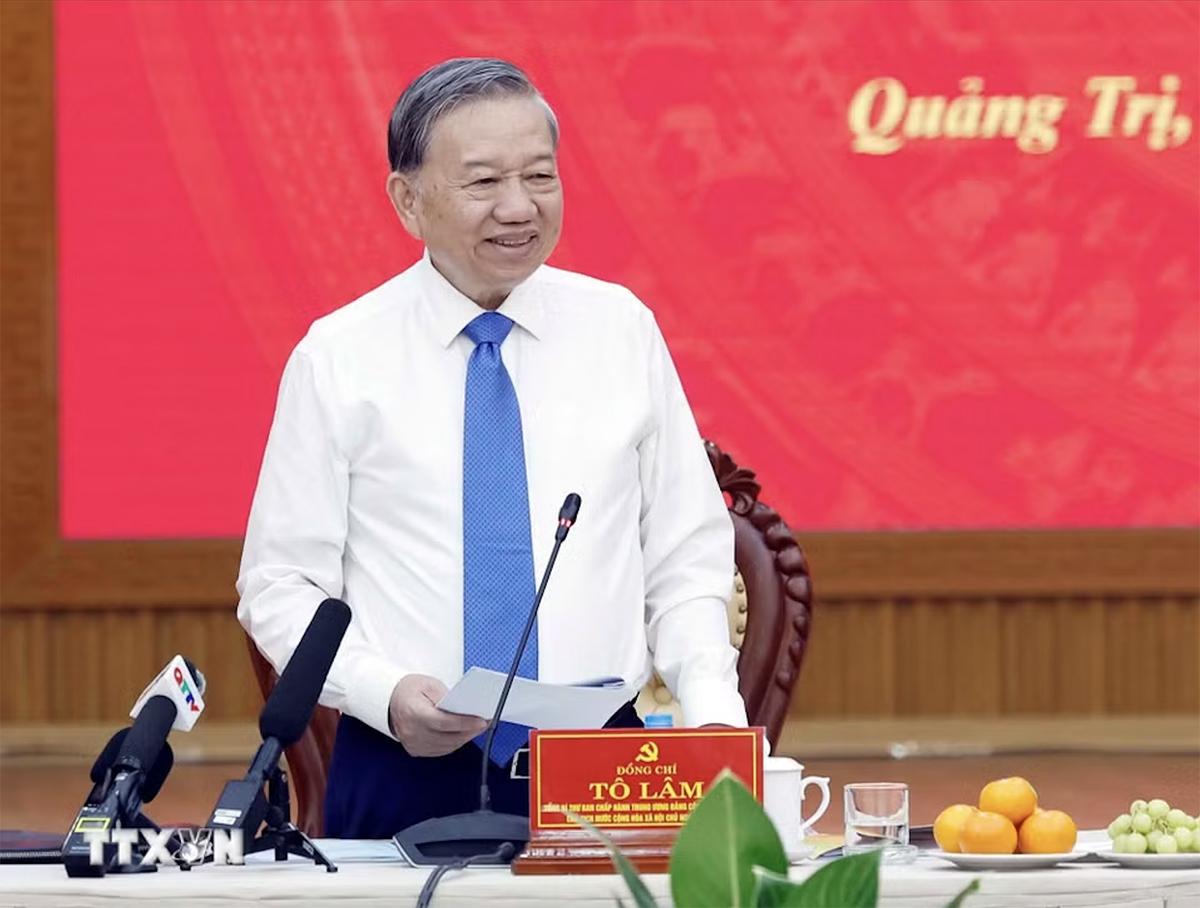 General Secretary, President To Lam: Quang Tri determines 'reach east, spread west' strategy