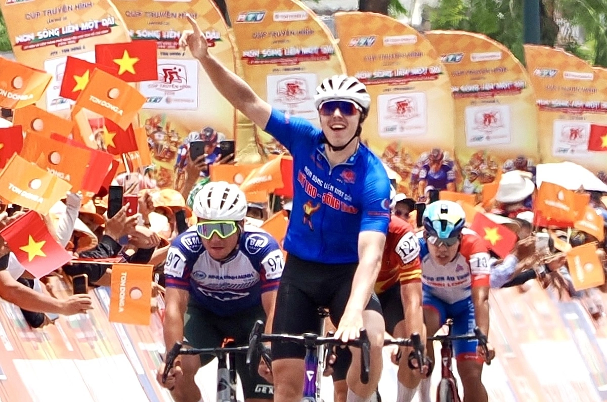 Green jersey winner claims sixth stage of trans-Vietnam race