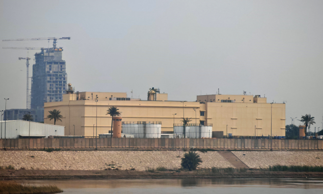 Air defense powerless against unknown drone flying near US embassy