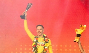 TP HCM secures hat-trick of wins at Trans-Vietnam cycling race