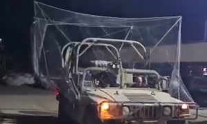 Israel tests anti-drone net for military vehicles