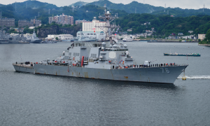 US Aegis warship suffers power failure, crippled for hours