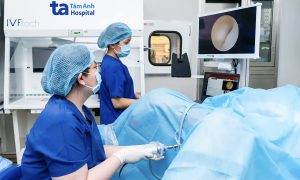 When is hysteroscopy needed to find the cause of infertility?