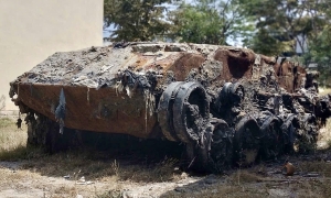 Difficulty restoring salvaged tank from Quy Nhon sea