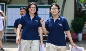 Fluctuations in the 10th grade entrance ratios at top Ho Chi Minh City schools