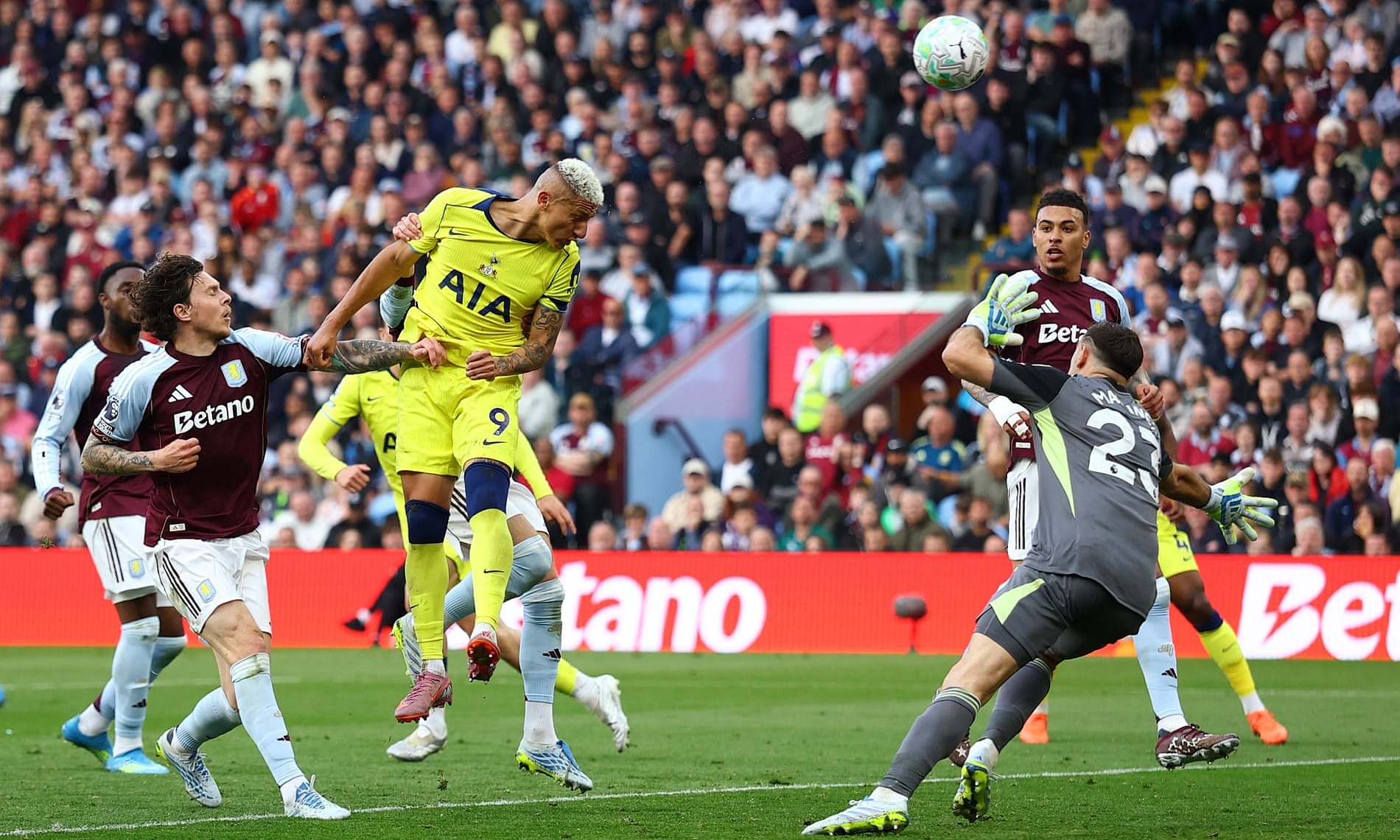 Aston Villa 1-2 Tottenham