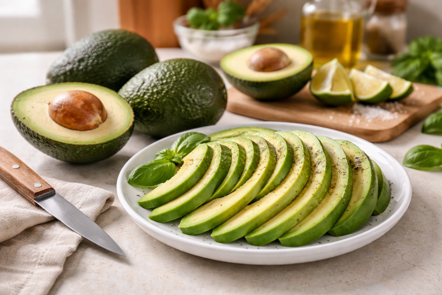 Five green fruits to eat regularly