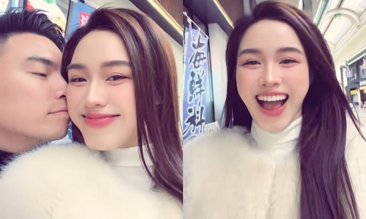 Do Thi Ha enjoys late honeymoon in Japan