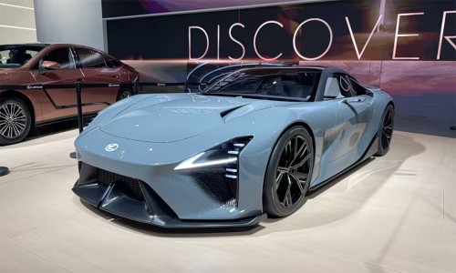 Lexus LFA Concept makes its Asian debut