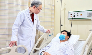 Brain herniation causes man's seizures