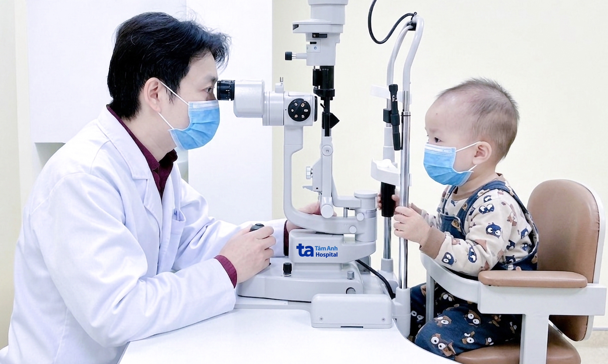 Two-year-old boy diagnosed with retinoblastoma