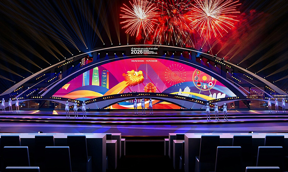 Da Nang International Fireworks Festival 2026 to Feature First-Ever 40 m Dome Stage