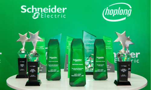10 years of strategic partnership between Hop Long and Schneider Electric