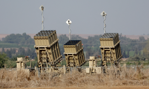Israel's iron dome 'intercepts Iranian missiles' in UAE
