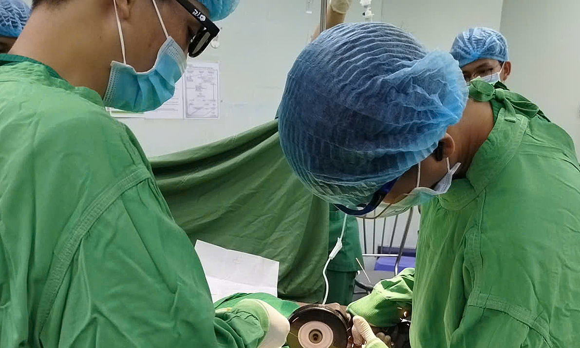 Doctors remove two iron rings to save man's genitals