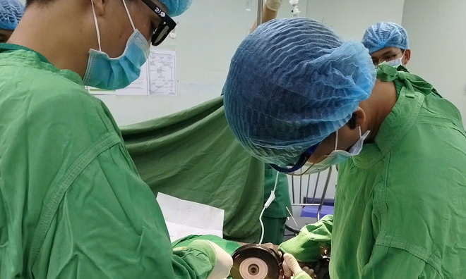 Doctors remove two iron rings to save man's genitals