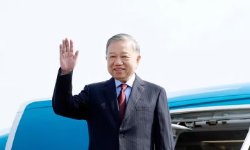 General Secretary, President To Lam departs for India
