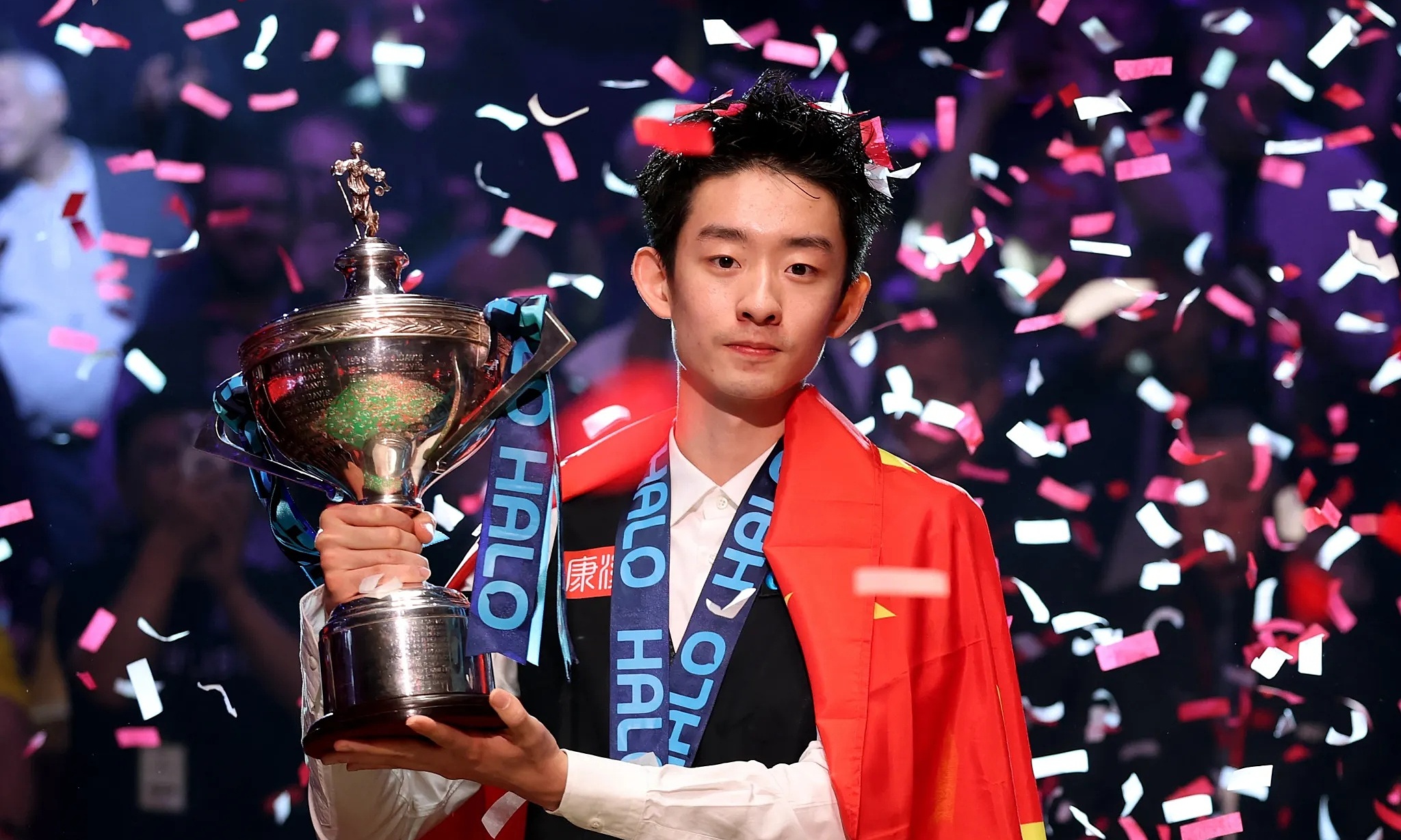 Chinese player wins world snooker championship, pockets 676,000 USD