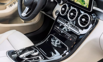 Gloss black plastic: an outdated car interior design trend