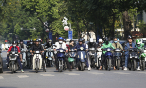 Over 90% of motorbikes in Ring Road 1 use gasoline